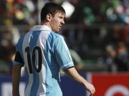 Todo listo para que Messi retorne a los terrenos de juego con la selección argentina. ARCHIVO /