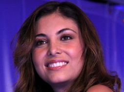 La actriz Gloria Aura debuta en el cine animado al prestar su voz para la malévola y rebelde ''Betsy'', la ''Pitufa rebelde''. ARCHIVO /