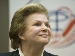 Valentina Tereshkova, de 76 años, se convierte el 16 de junio de 1963 en la primera mujer en volar al espacio exterior. AFP /