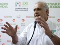 Se ha confirmado el deceso del político Juan Ignacio Torres Landa debido a un accidente en helicóptero. EFE /