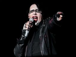 Marilyn Manson hizo un peculiar homenaje a Paris Jackson durante su concierto, aseguran. ARCHIVO /