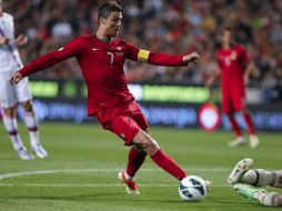 La estrella del Real Madrid se encuentra concentrado en la selección de Portugal.  /