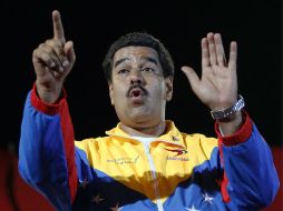 Maduro, afirma que niega estar a favor del uso del chip para racionar alimentos. ARCHIVO /