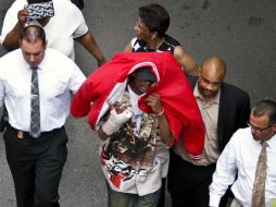 Sean Benschop al momento de su detención. AP /