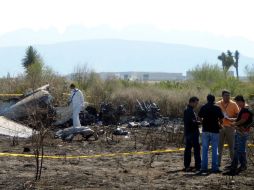 Seis de las 10 personas que se encontraban a bordo de una avioneta fallecen tras el impacto. ARCHIVO /