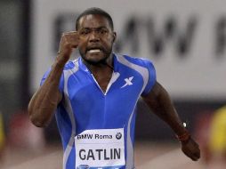 El velocista estadounidense ha tenido que conformarse con el segundo lugar. AP /