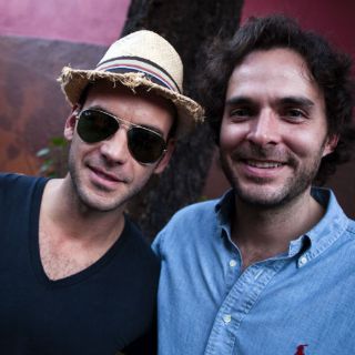 Manolo Cardona y Diego Cadavid, de visita en Guadalajara