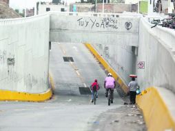 Tunel de Avenida Cardenal. Hay otros dos túneles pendientes, debajo de las avenidas Juan de la Barrera y Gobernador Curiel. EL INFORMADOR /