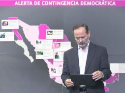 Gustavo Madero indica que los delitos electorales son una de las razones para continuar impulsando reformas dentro del Pacto por México NTX /