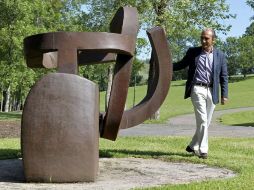 Las obras de Eduardo Chillida hablan de un estilo único y un manejo de materiales propio de una visión excepcional. ARCHIVO /