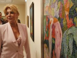 Carmen Cervera, la baronesa thyssen. ARCHIVO /