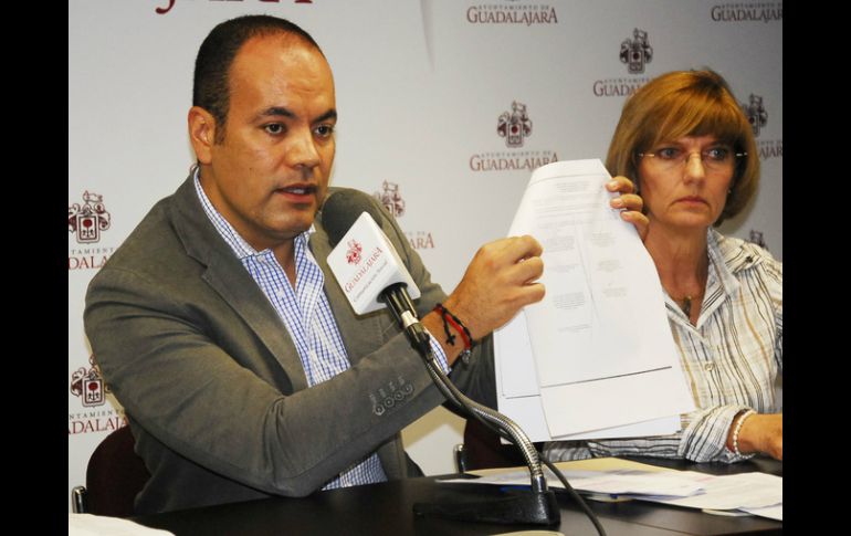 El regidor Mario Salazar Madera asegura que la resolución fue fabricada.  /