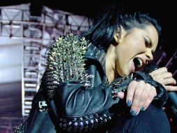 Inna, crea concierto inolvidable para más de10 mil asistentes. ARCHIVO /