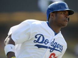 Puig tiene slugging de .964, el mejor de la Nacional; bateea .464 (28-13) y produce 10 carreras. ARCHIVO /