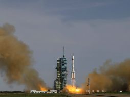 El primer astronauta chino, Yang Liwei, viajó al cosmos el 16 de octubre de 2003. EFE /