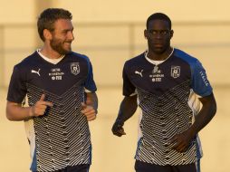 La escuadra europea ya se encuentra en tierras sudamericanas. AFP /