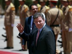 Juan Manuel Santos, presidente de Colombia desde 2010. AFP /