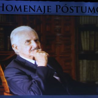 Rinde el Colegio Nacional homenaje a Carlos Fuentes