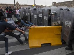 La PGJDF trabaja para ubicar a los agresores, detenerlos y acusarlos por disturbios con pruebas contundentes. ARCHIVO /