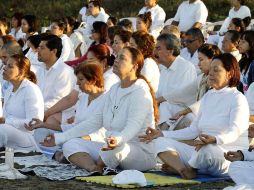 La meditación ofrece una alternativa para poder encontrar tranquilidad. ARCHIVO /