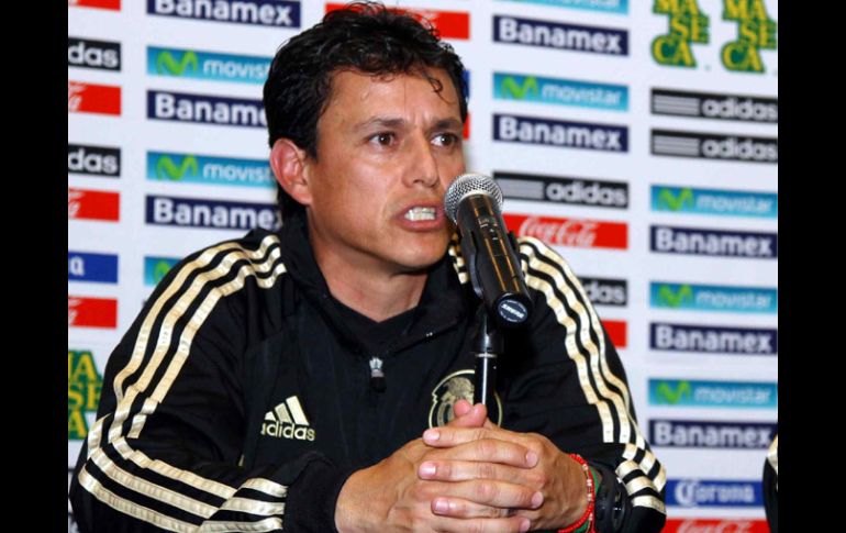 Reyes recibe el voto de confianzadel cuerpo técnico de la Selección Nacional. MEXSPORT /