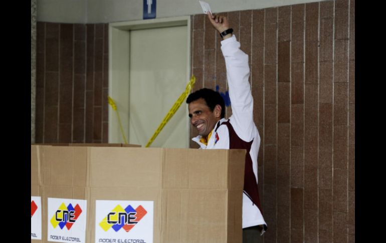 La Mesa opositora venezolana de la Unidad Democrática (MUD) decide por unanimidad la jefatura de Capriles. ARCHIVO /