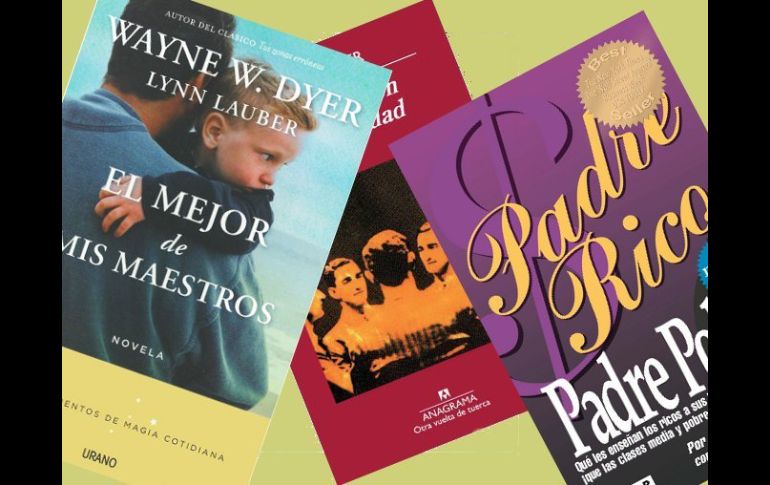 Conversando brevemente con nuestro padre podemos conocer qué libro le dará el mayor placer en su lectura. ESPECIAL /