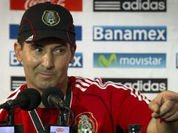 El actual técnico del Tri descarta que haya urgencia por ganar y deja de lado las críticas. NTX /