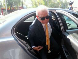 La noche de ayer miércoles 12 de junio la defensa de Granier hace pública la declaración que hizo ante la PGR. SUN /