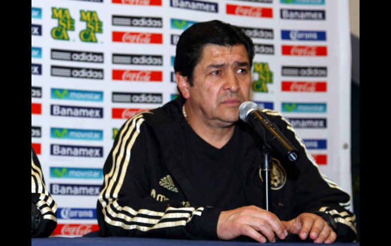 Luis Fernando Tena obtiene el oro en Londres 2012, ha sido su mayor logro como DT nacional. MEXSPORT /