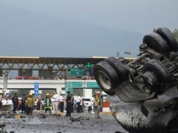 Suman siete muertos por accidente en Michoacán. NTX /