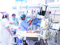 UNIDAD DE CUIDADOS INTENSIVOS NEONATALES EXTERNOS. En 2012  la “Máter” tuvo una productividad de 13 mil nacimientos. EL INFORMADOR /