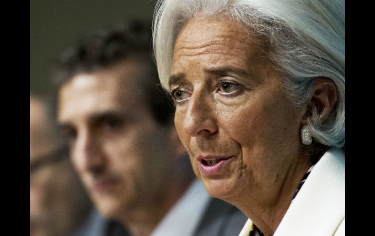 '''Hay indicios de que la recuperación estadounidense ha pasado a ser más duradera, dijo Christine Lagarde. AFP /