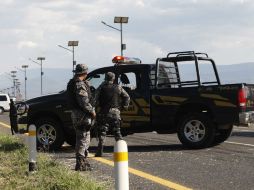 En un promedio de 48 horas elementos de diversas corporaciones realizaron un operativo en Acatlán de Juárez.  /