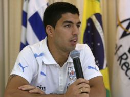 Declara Suárez que desea que le recuerden por sus actitudes dentro de la cancha y no fuera de ella. EFE /