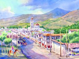 En la cabecera municipal destaca el templo colonial de Santiago Apóstol, de estilo franciscano, que data del año 1851. ESPECIAL /