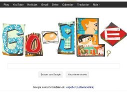 Un doodle interactivo, difícil de predecir, como el día de todo padre que vela por su familia. ESPECIAL /