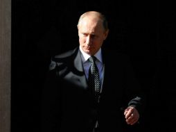 El primer mandatario en Rusia se encuentra en pleno escándalo. EFE /