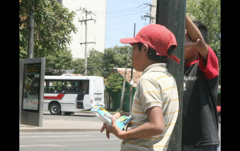 En el municipio tapatío se detectaron 726 menores en situación de calle. ARCHIVO /
