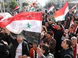 El gobierno quiere mandar ayuda militar a los rebeldes sirios quienes se enfrentan al régimen de Bashar al-Assad. ARCHIVO /