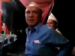 En el video, el regidor Javier Romo exige en estado de ebriedad  a los uniformados que respeten ''a su superior''. ARCHIVO /