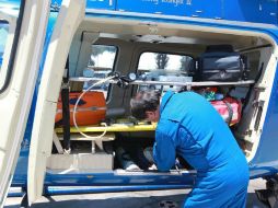 Cada helipunto que utilizará la Secretaría de Salud Jalisco contará con plataforma y equipo operativo. ARCHIVO /