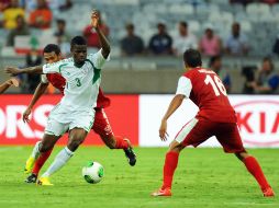 Nigeria golea a Tahití en la Confederaciones. EFE /