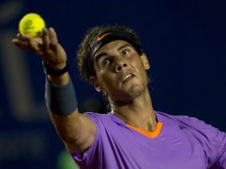 El tenista español se perdió de los juegos del segundo semestre de 2012 debido a una lesión en la rodilla. ARCHIVO /