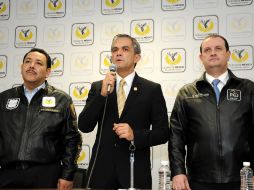 Miguel Ángel Mancera admite que la desaparición de 12 jóvenes vulnera la imagen de la capital. ARCHIVO /