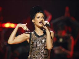 Rihanna se encuentra en gira para promocionar su disco ''Unapologetic''. ARCHIVO /