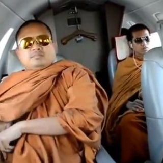 Ventilan lujos de monjes budistas