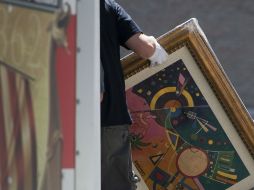La obra de Kandinsky marcó el precio más alto de la velada. ARCHIVO /