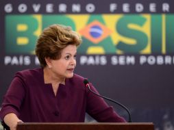 La presidenta Dilma Rousseff dijo este martes que ''la voz de la calle debe ser escuchada''. AFP /