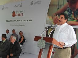 Ramiro Hernández durante la presentación del programa.  /